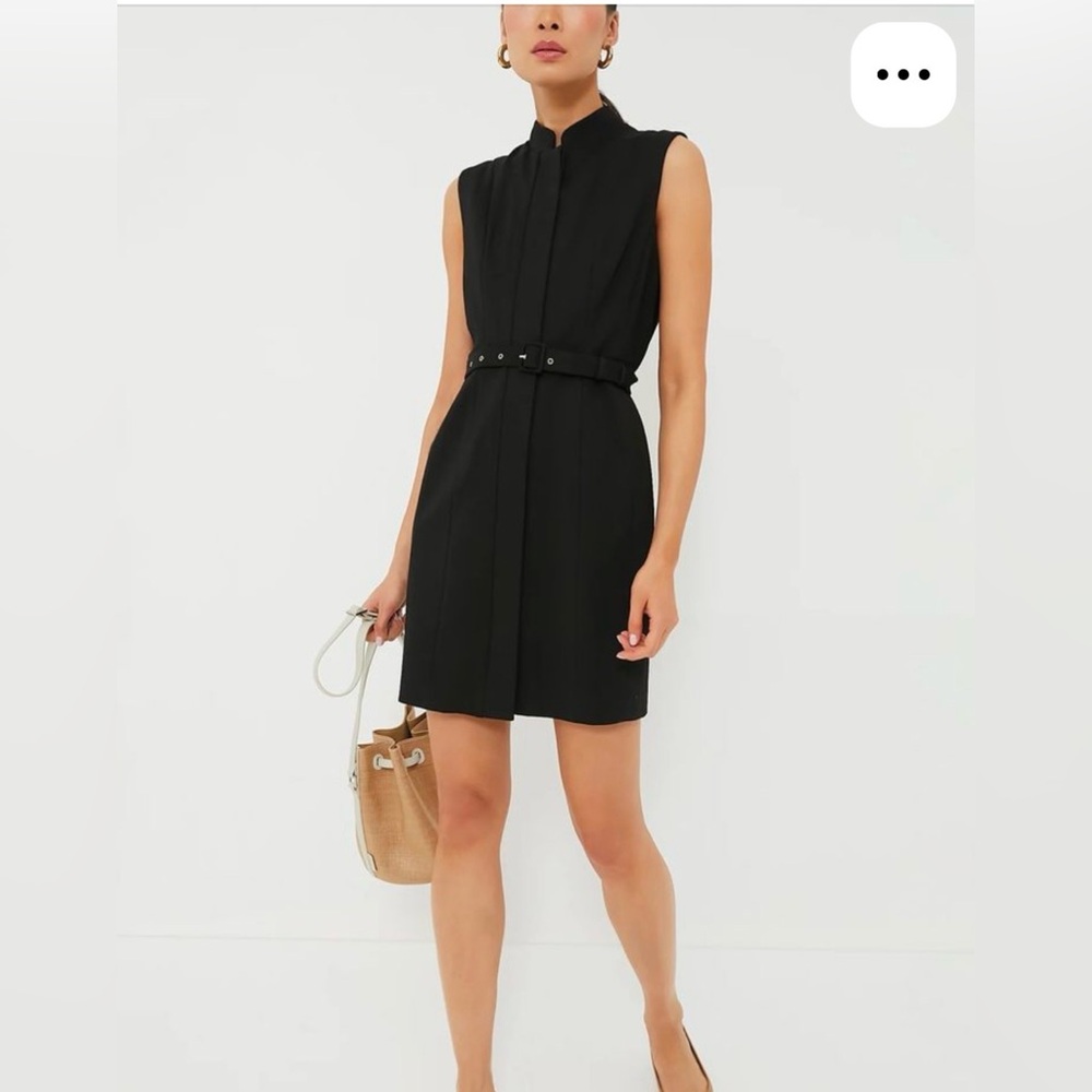NWT Pomander Place Black Sleeveless Dahlia Dress  Sz XS